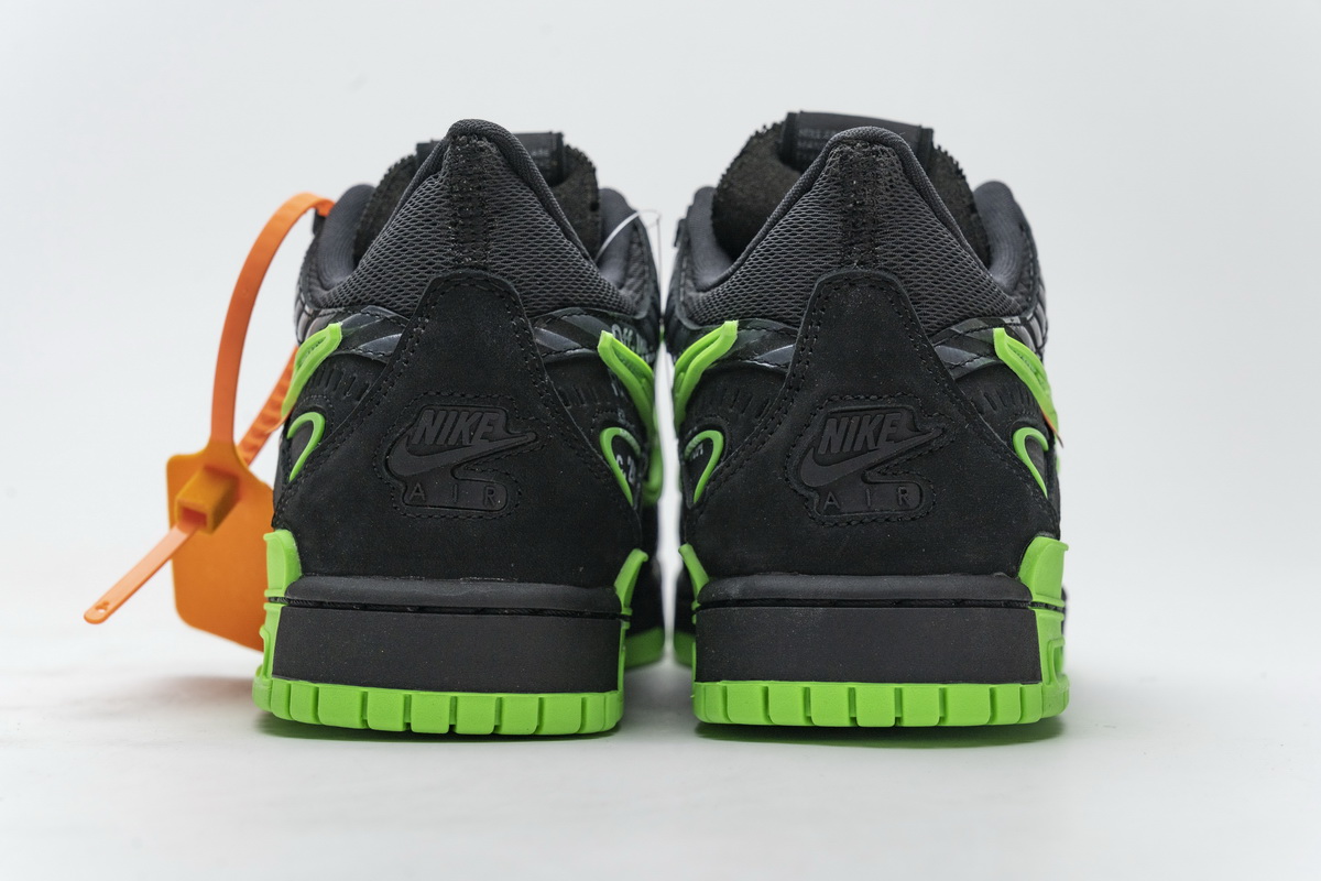 Cu6015 001 Off White X Nike Air Rubber Dunk Green Strike 5 - www.kickbulk.cc